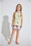 PIJAMA INFANTIL NIÑA SIN MANGAS. Modelo 23117073 TALAMAN